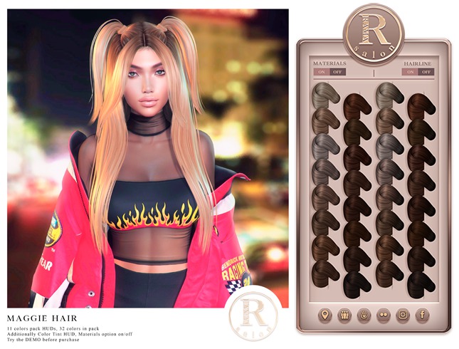 RAMA.SALON - Maggie Hair 'Brunettes Colorant'