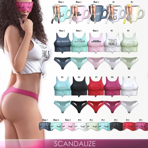 Scandalize.Hello beautiful. MASK - #8 RARE