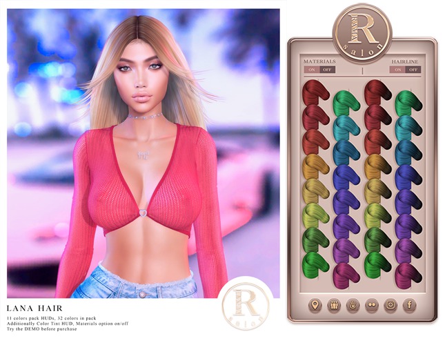 RAMA.SALON - Lana Hair 'Colores'