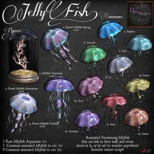 7. *HEXtraordinary* Moon Jelly - Aqua