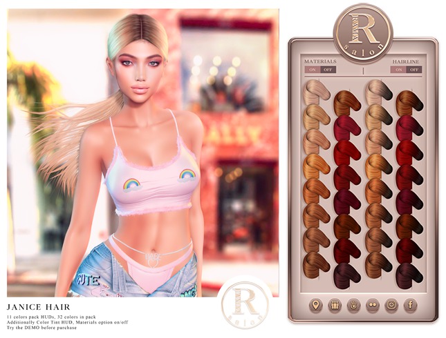 RAMA.SALON - Janice Hair 'Gingers Colorant'