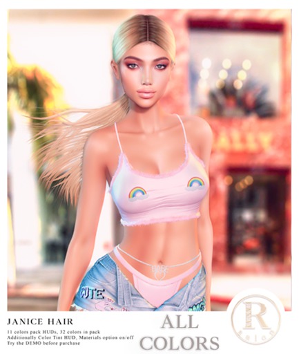 RAMA.SALON - Janice Hair 'ALL COLORS'