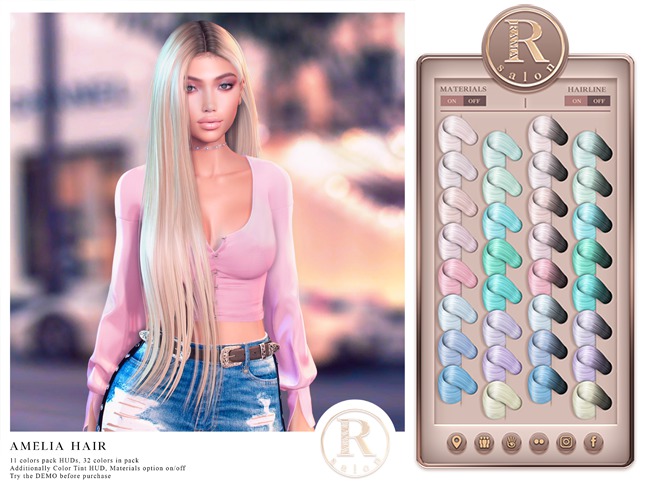 RAMA.SALON - Amelia Hair 'Pastels Colorant'