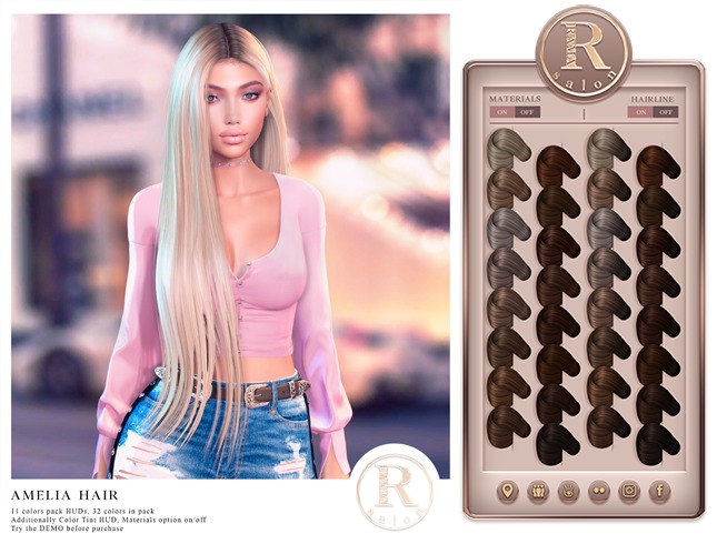 RAMA.SALON - Amelia Hair 'Brunettes Colorant'