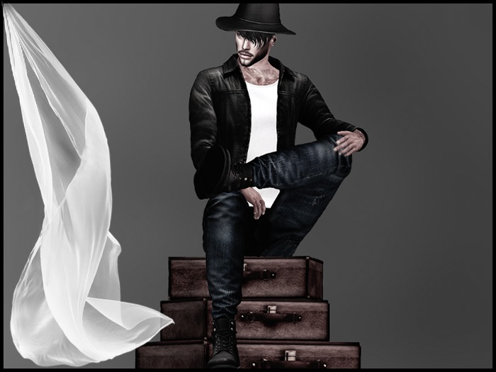 Jess Poses vintage Homme 1