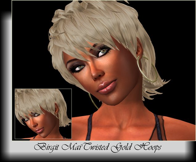 Birgit Mai Gold Hoops (BOXED)