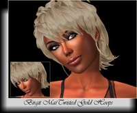 Birgit Mai Gold Hoops (BOXED)