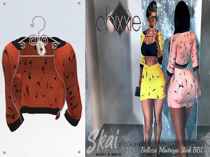 :..C..: _Skai_Jacket.. ORANGE