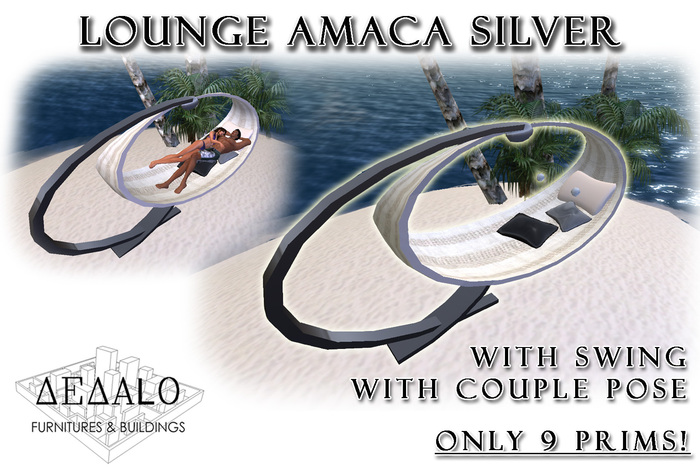 Lounge Amaca Silver