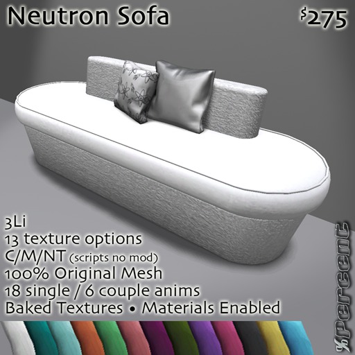 %Neutron Sofa *MESH* Delivery Box