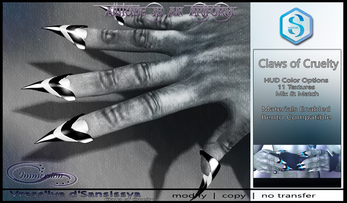 Immersion Crystal: Vress'lve d'Sansissya