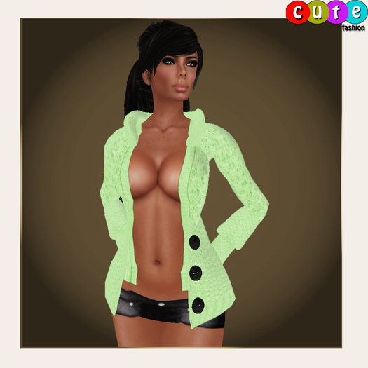 *Cute*_Nell lime cardigan