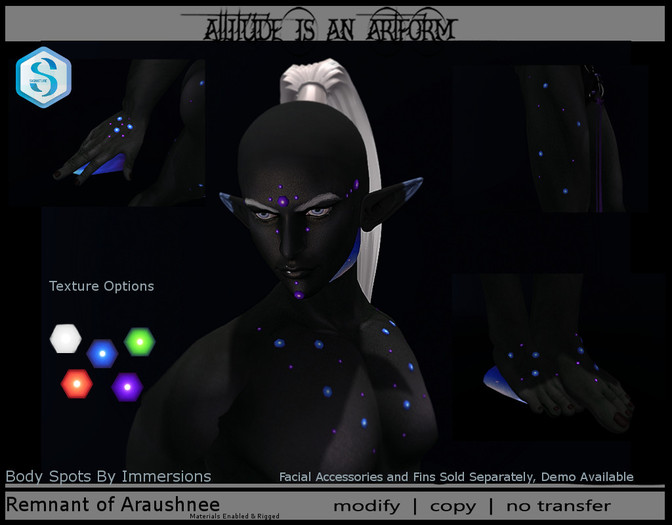 Immersion Crystal: Remnant of Araushnee Body Spots