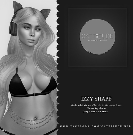 Cattitude Izzy shape (demo)