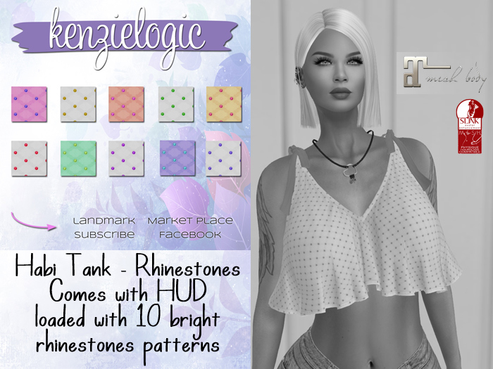 Kenzielogic - Habi Tank - Rhinestones DEMO (Add Me)