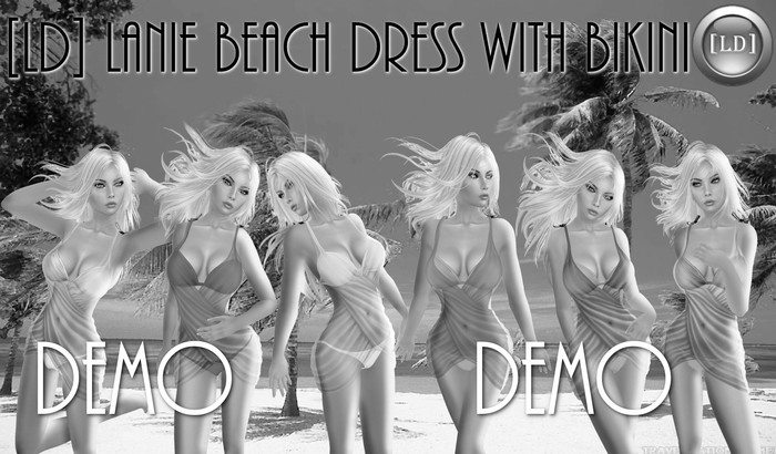 DEMO [LD] Lanie Beach Dress w Bikini