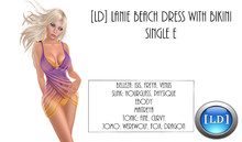 [LD] Lanie Beach Dress w Bikini E