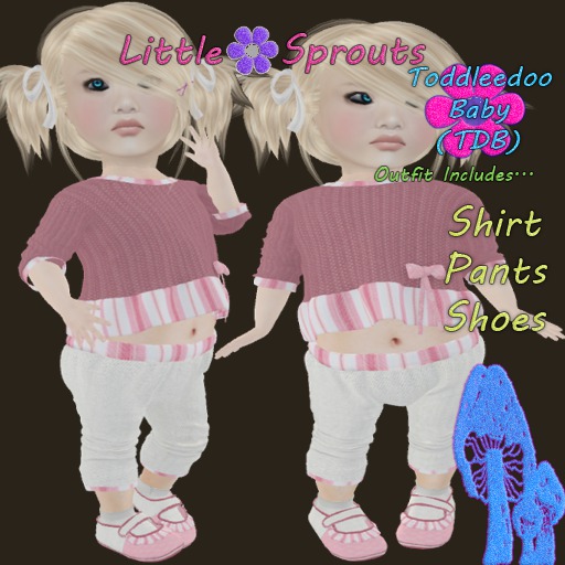 (TDB) Little* Sprouts-Pink Things (Boxed)