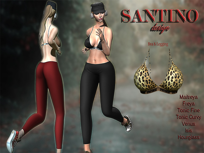 Santino Design-Bra-Leopard