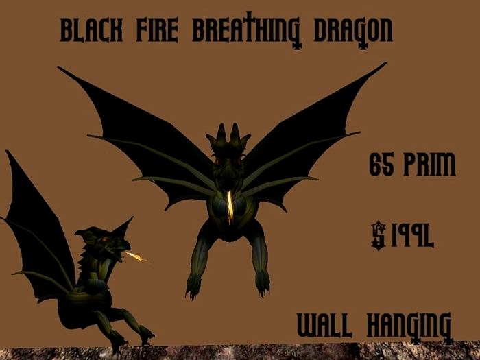 Dragon Head Black Fire Boxed