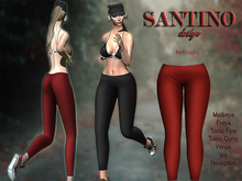 Santino Design-Legging--Red