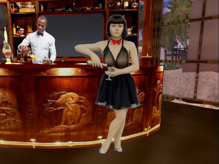 Samantha Pouring cutout alpha v2