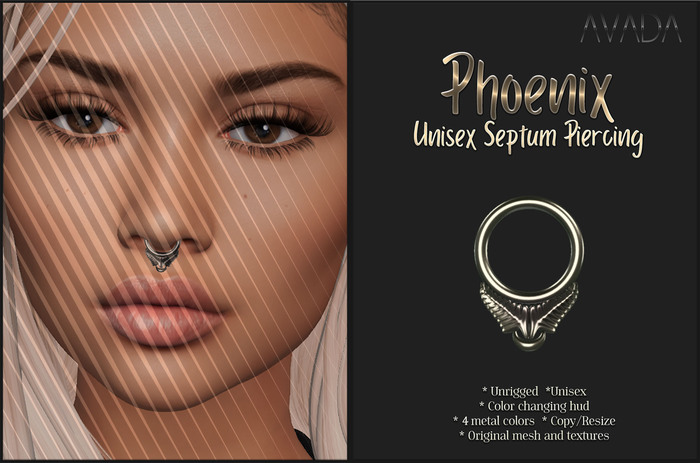 Avada~ Phoenix Septum Piercing