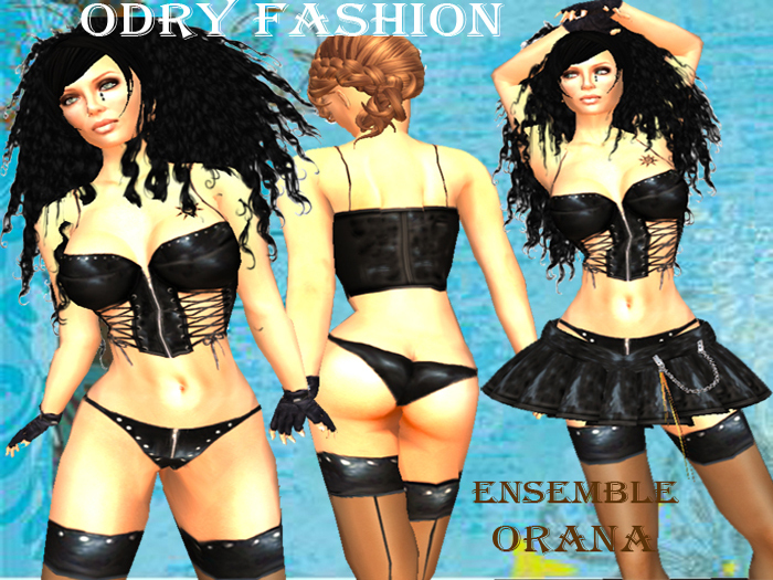 "SEXY ORANA" an outfit leather