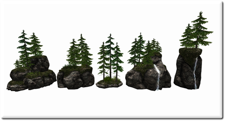 Second Life Marketplace - Ultimative Mesh Landscape Building Set (#3 ...