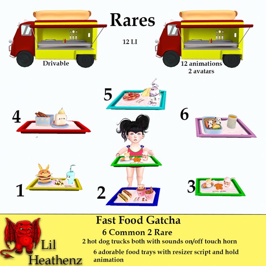 ~LH~Fast Food Tray 5