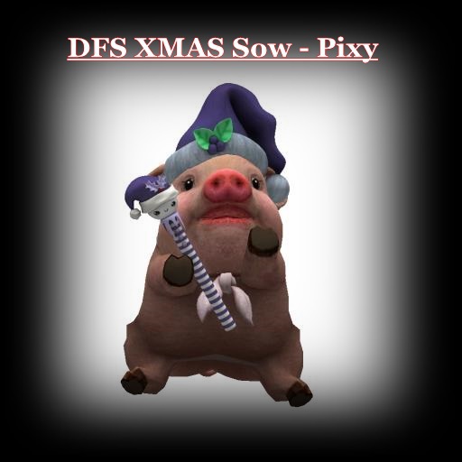 DFS TEXTURE - DFS XMAS Sow - Pixy