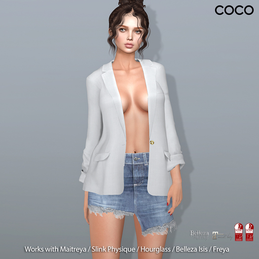 *COCO*_SpringBlazer_White