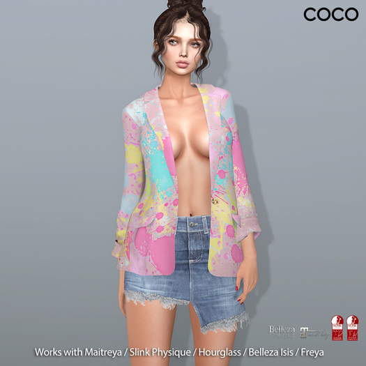*COCO*_SpringBlazer_PastelPaint