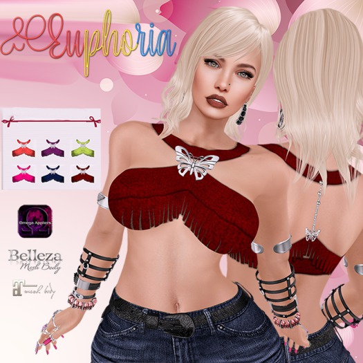 .::Like an Angel::. Lila Top #Pack1