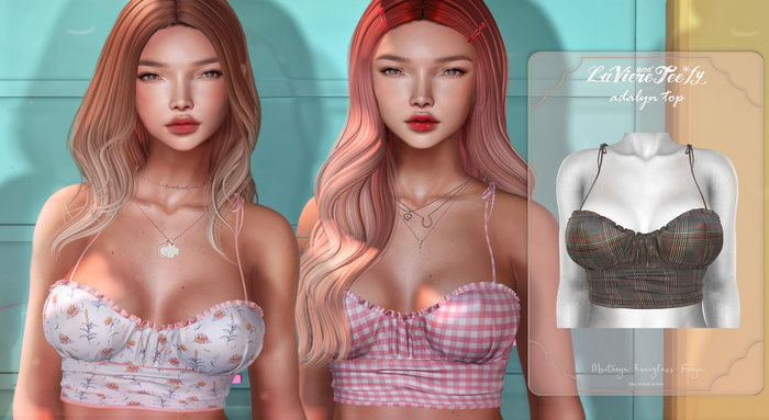 Tee*fy Adalyn Top - Checkered