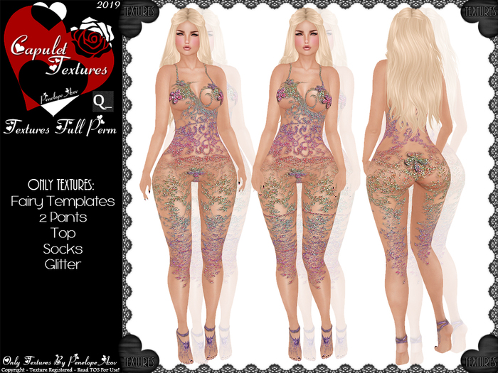 *Capulet Only Texture_[O] Millionheels 124-Gloss-Pack