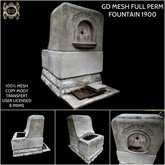 GD MESH FULL PERM FOUNTAIN 1900