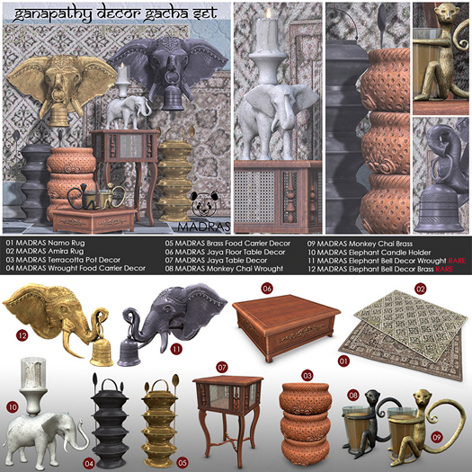 08 MADRAS Monkey Chai Wrought