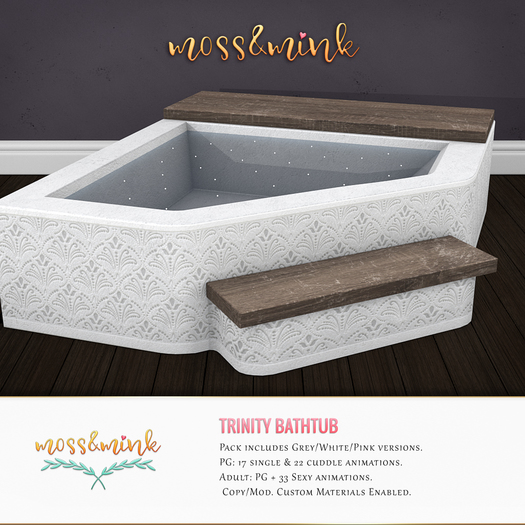 {moss&mink} Trinity bath - PG