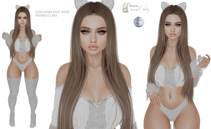 .Space_Enigma.  Shape  Mona (For HEAD Genus Baby)