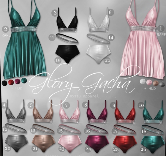 Mossu - Glory(1).Light Dress - Freya - RARE