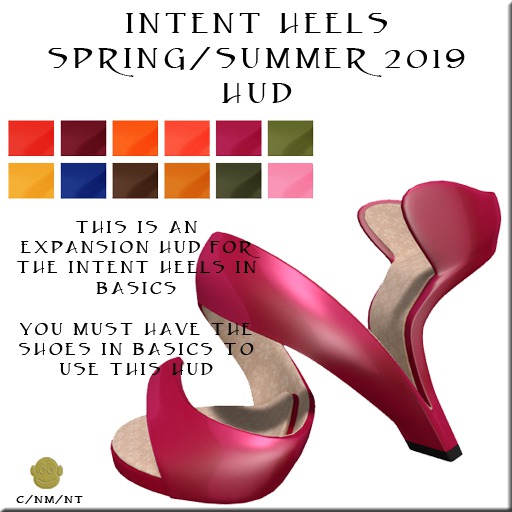 BM Intent Heels SS 19 HUD