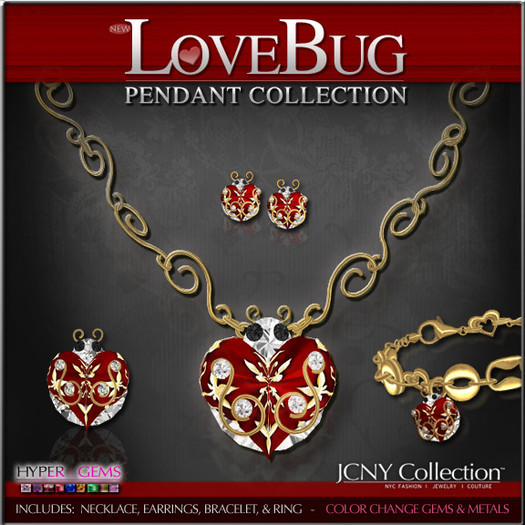 JCNY - 'LoveBugs Collection, Hyper-Gems Jewelry (FATPACK)