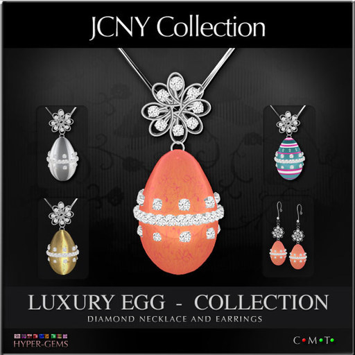 JCNY - 'Luxury Egg' Edition, Hyper-Gems Necklace Set