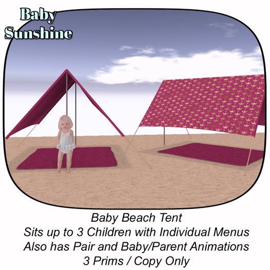 Baby Beach Tent Princess (ADD)