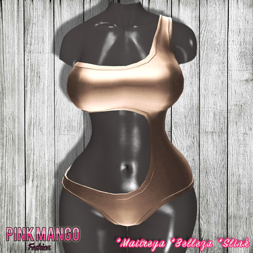 *Pink Mango* Talia Bodysuit SAND