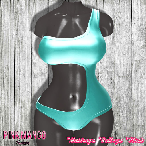 *Pink Mango* Talia Bodysuit TEAL