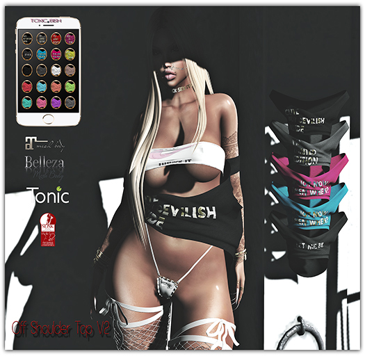 <Toxic Bish> Off Shoulder Top V2 @ MegaHUD