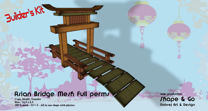 Asian Bridge mesh Full perms