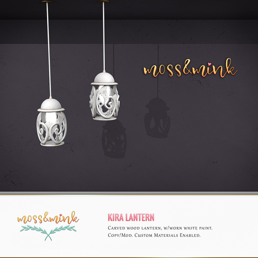 {moss&mink} Kira Lantern